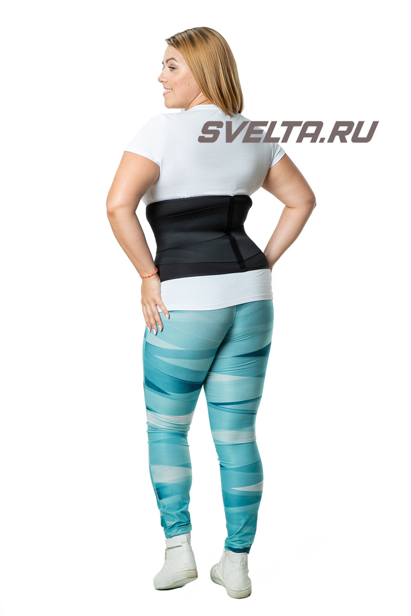 Фитнес корсет пояс для похудения живота (коррекция талии + эффект сауны + поддержка спины ) SV3